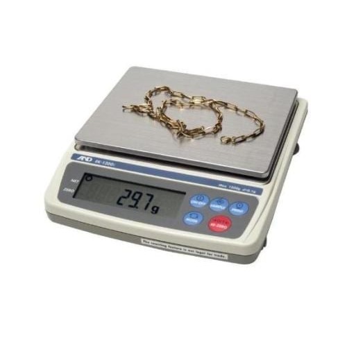 A&D Everest EK-i compact balance (EK-6100i shares this body and pan)