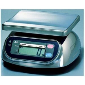 A&D SK-20KWP washdown scale 44 lb x 0.02 lb NTEP