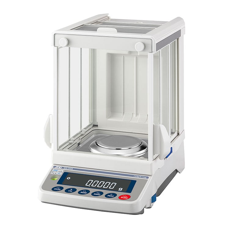 A&D GX-224A (GX224A) analytical balance, GX-A series (GX-124A shown)