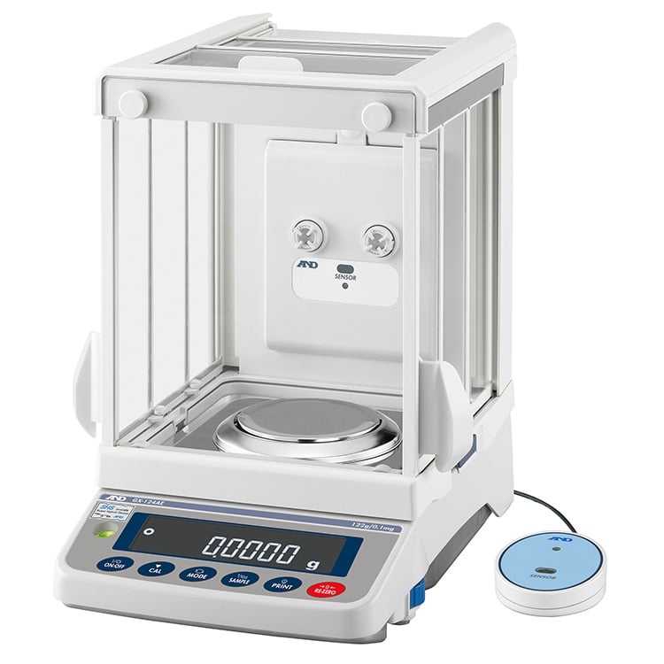 A&D GX-224AEN (GX224AEN) analytical balance, GX-AE series (GX-124AE shown)