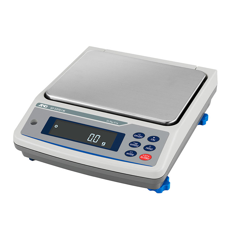 A&D GF-10202M (GF10202M) precision balance, GF-M series (GF-32001M shown)